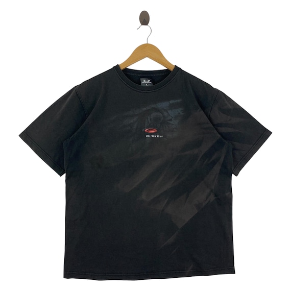 Vintage OAKLEY Centre Logo Sun Faded Tee - Etsy