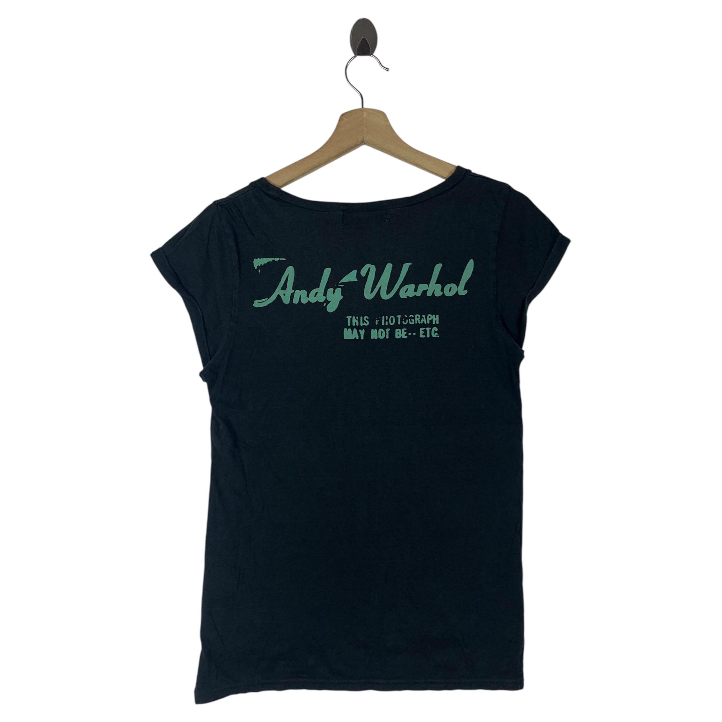 ANDY Warhol x HYSTERIC GLAMOUR アートプリントレディースTシャツ