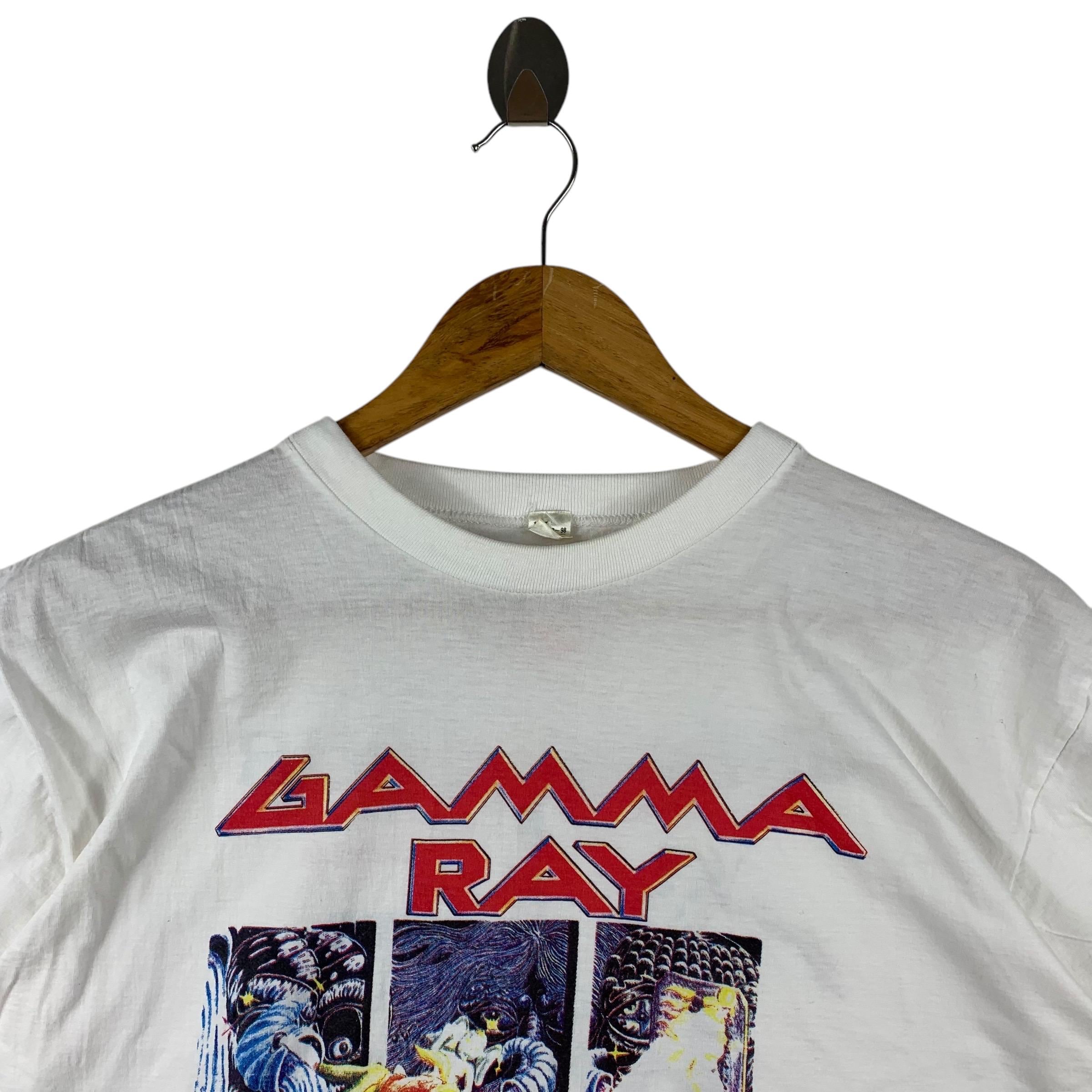 ツアーTシャツ GAMMA RAY JAPAN TOUR 1990 Vintage 90s GAMMA RAY Japan Tour 1990 Band Tees - Etsy Australia