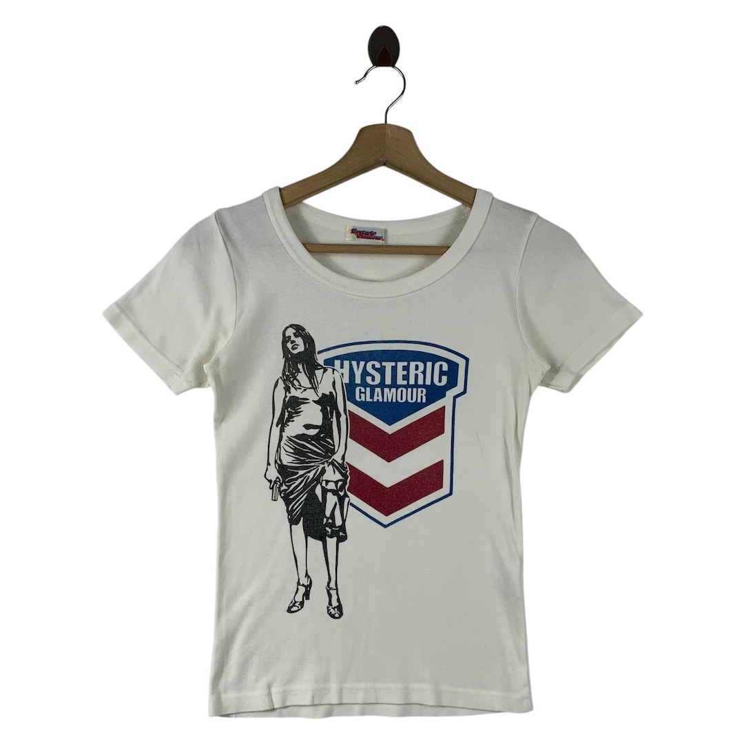HYSTERIC GLAMOUR Big Women Printed Women Tee - Etsy