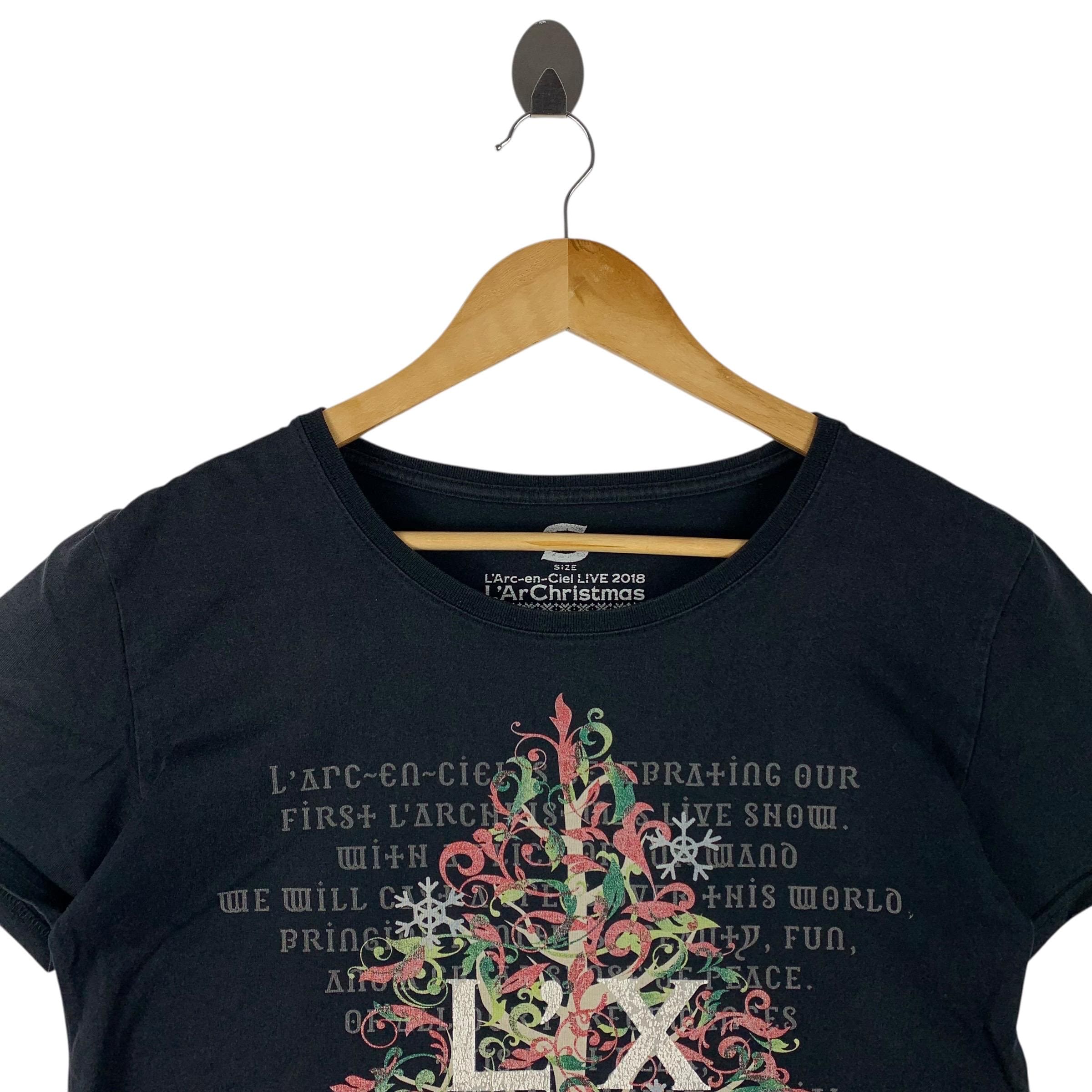 L'Arc～en～Ciel「L'ArChristmas」LIVE 2018 コンサートTシャツ - Etsy