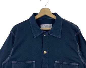 Vintage UNIVERSAL OVERALL Chicago Worker Multi Pocket Jacket - Etsy