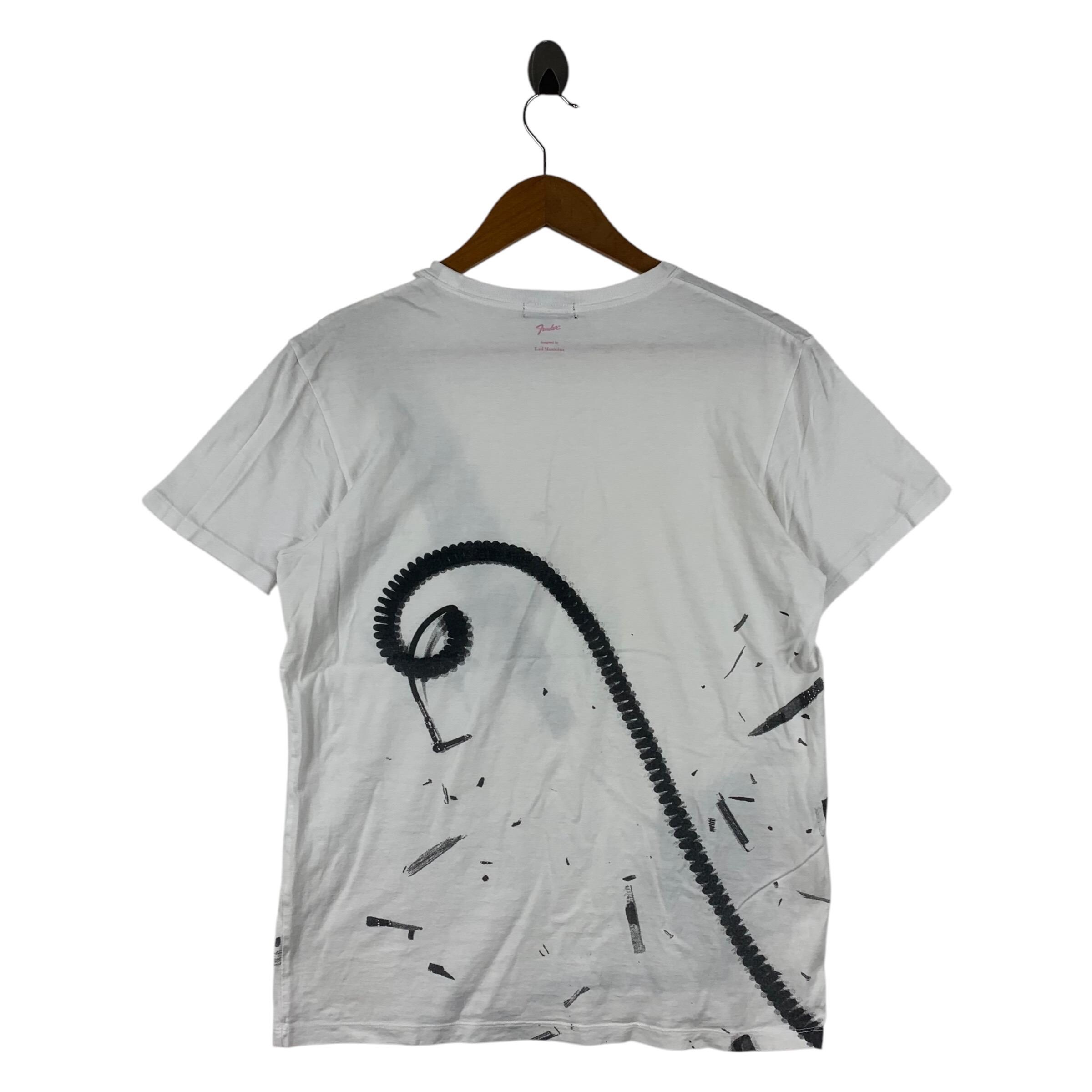 LAD MUSICIAN X FENDER Guitar Japanesebrand Guitar Printed Tee 