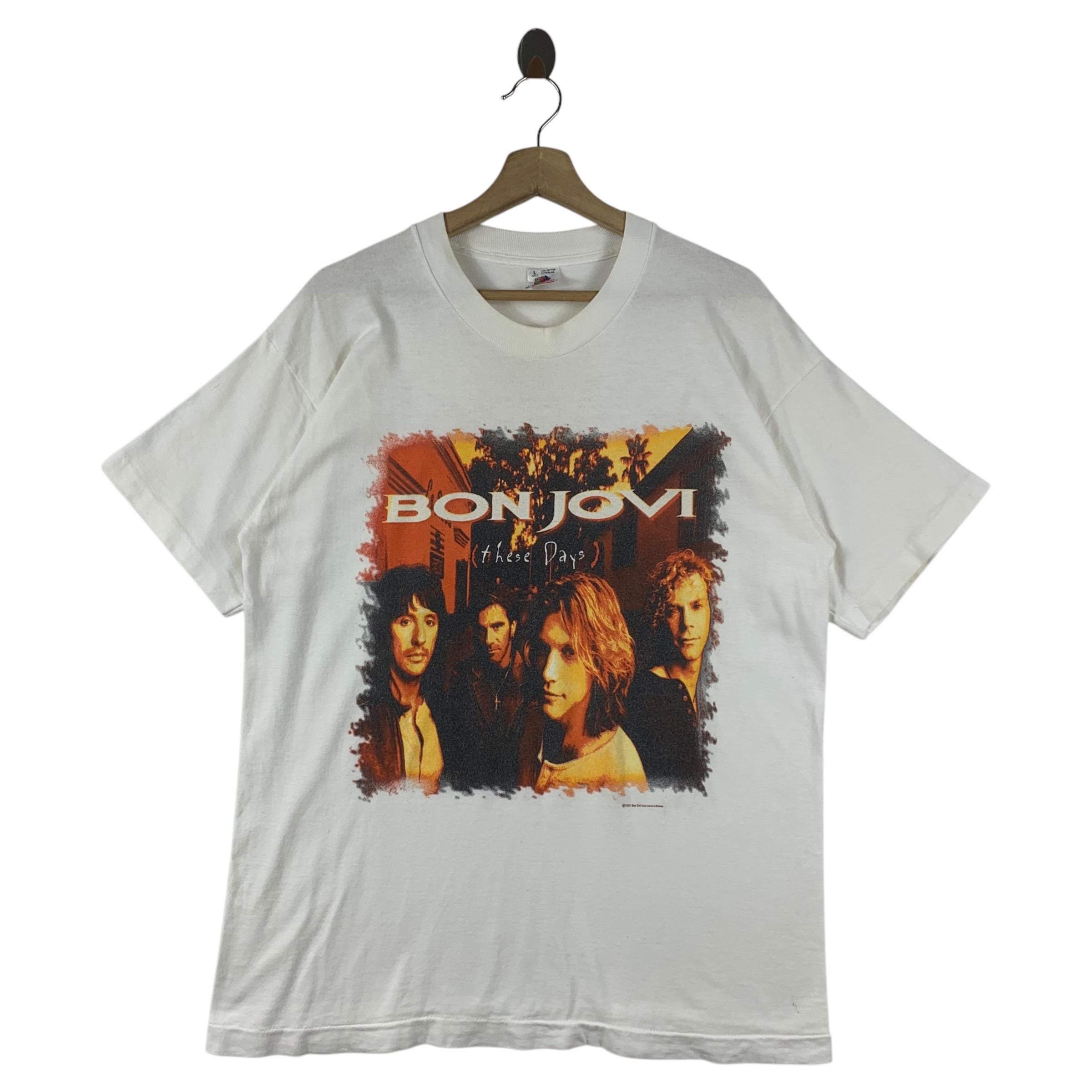Vintage 1995 BON JOVI These Days Japan Tour Tshirt - Etsy UK