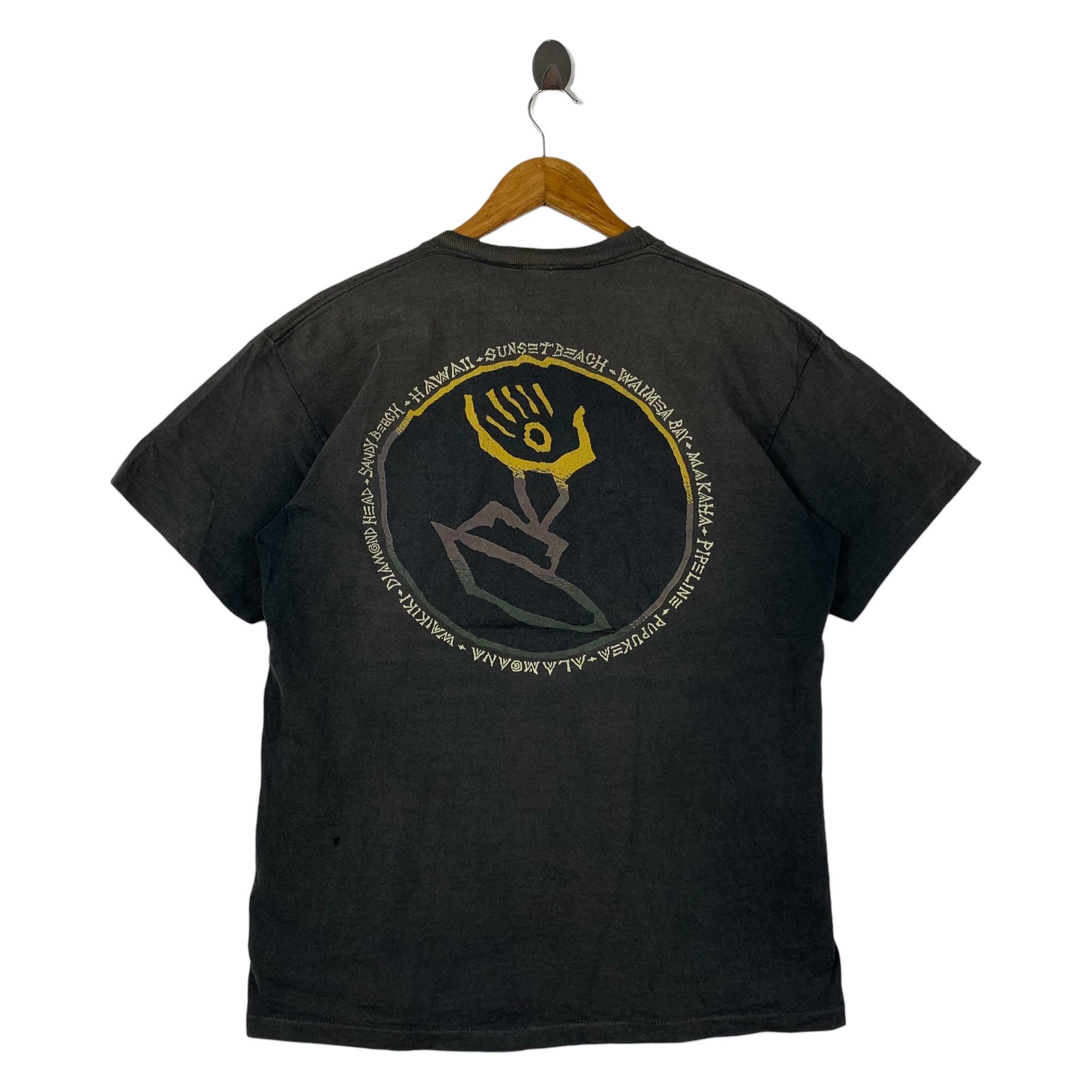 Vintage 90s HAWAIAN LEGENDS Big Logo Surfing Tee - Etsy