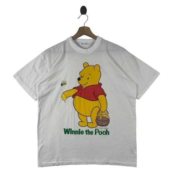 Vintage 90s WINNE THE POOH Cartoon Dia Club Tag Tee - Etsy