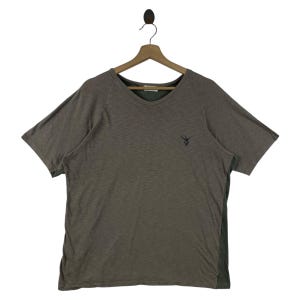 UNDERCOVERISM embroidery small logo simple tee