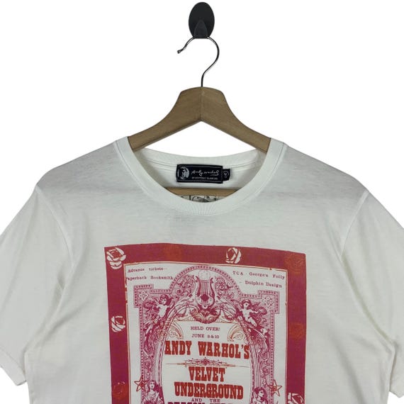 ANDY Warhol X HYSTERIC GLAMOUR Velvet Underground Printed Tee - Etsy