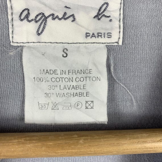Vintage AGNES B Paris ETE 2000 Photo Print Tee - Etsy
