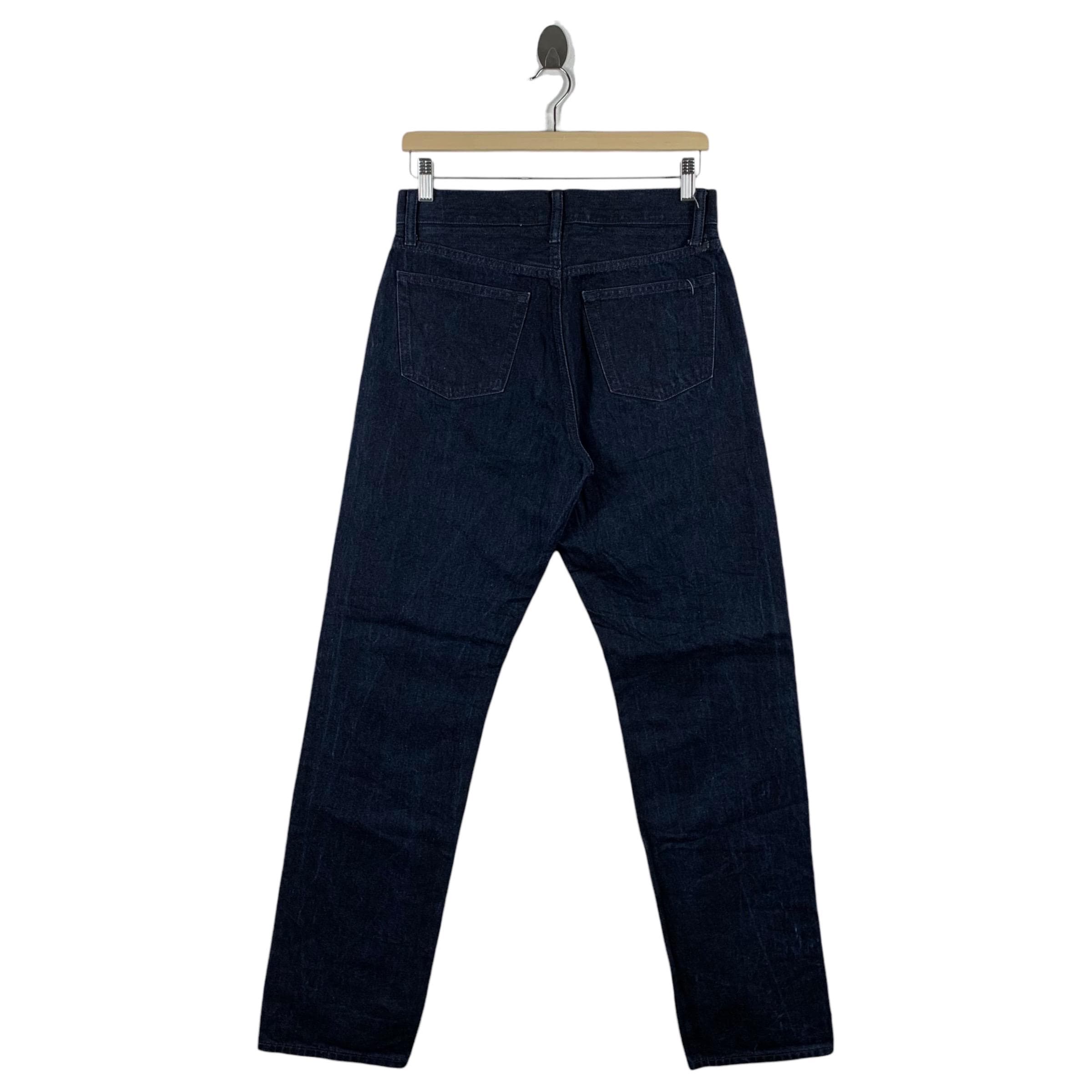HELMUT LANG X UNIQLO Blue Jeans - Etsy