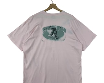 Camiseta de calle con estampado grande de STUSSY Skate de los años 90