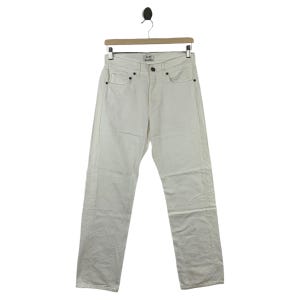 ACNE STUDIOS white colour jeans