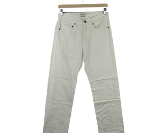 ACNE STUDIOS white colour jeans