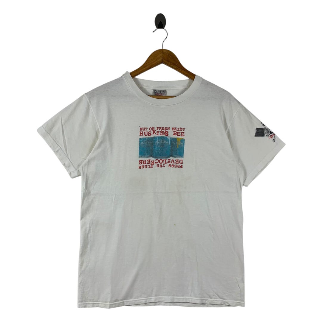 Vintage 90s HUSKING BEE X DEVILOCK Devilrockers Japanese Powerpop