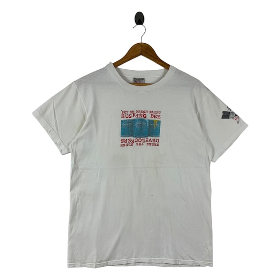Vintage 90s HUSKING BEE X DEVILOCK Devilrockers Japanese Powerpop