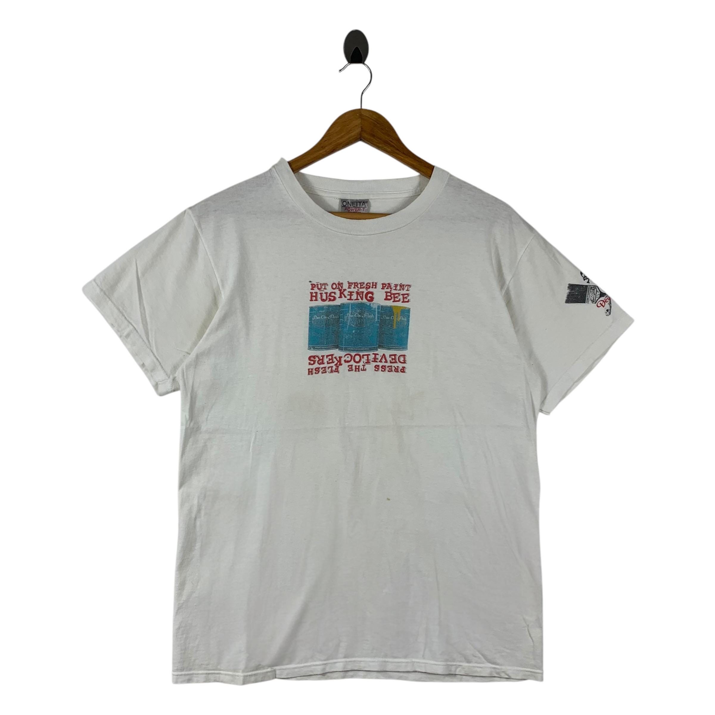 Vintage 90s HUSKING BEE X DEVILOCK Devilrockers Japanese Powerpop