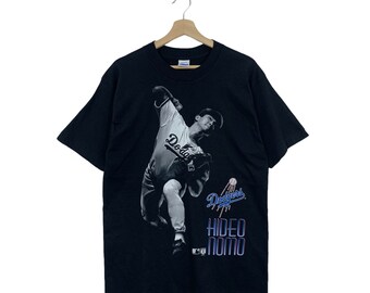 ロサンゼルス・ドジャース トルネードTシャツ ヴィンテージ MLB LAドジャース 野茂英雄 ザ・トルネード USA製 T