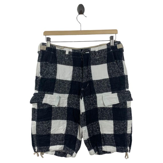 Vintage 90s GENERAL RESEARCH Tartan Plaid Cargo Shorts - Etsy