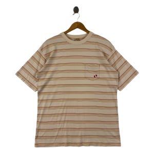 Vintage HANG TEN stripe tee shirt
