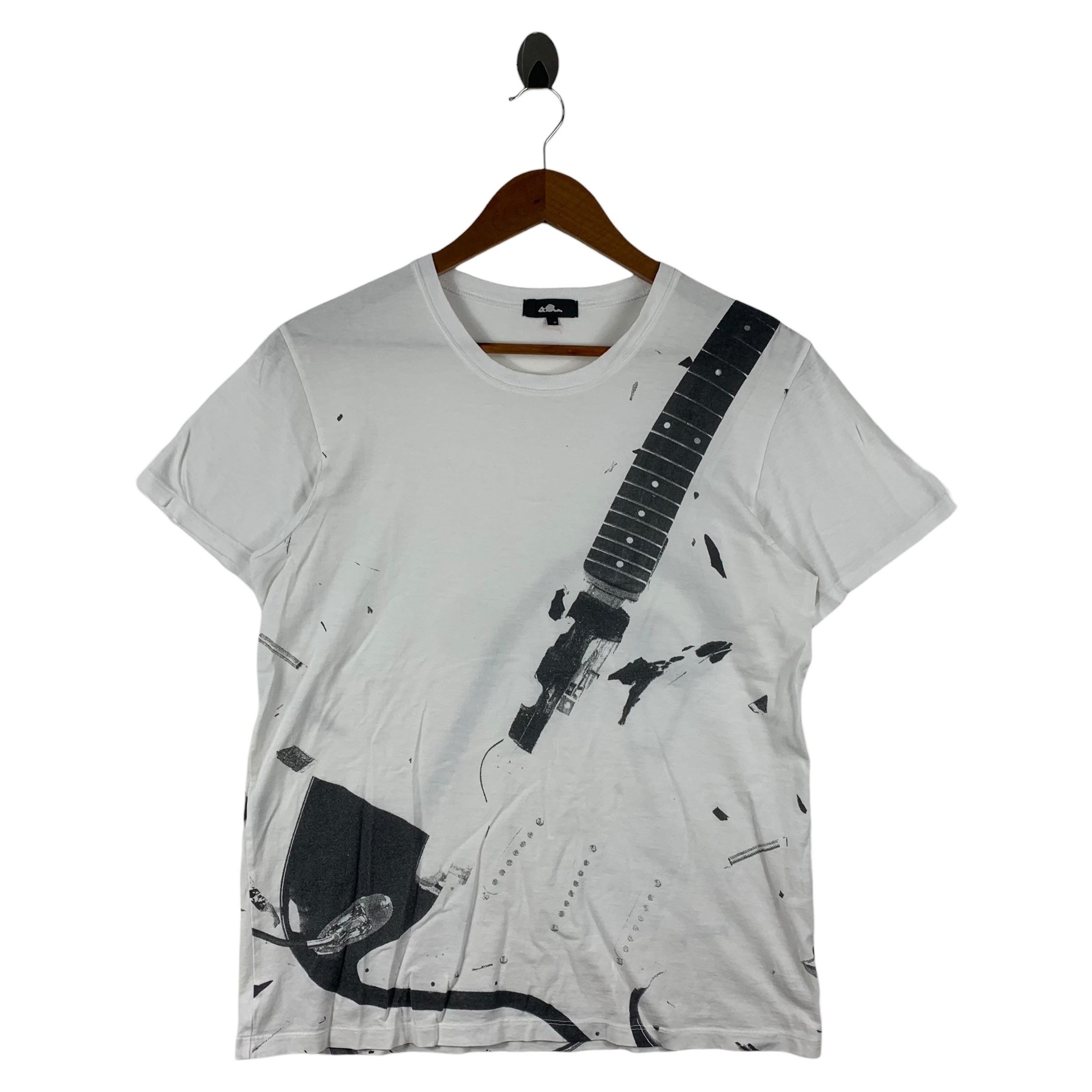 LAD MUSICIAN X FENDER Guitar Japanesebrand Guitar Printed Tee 
