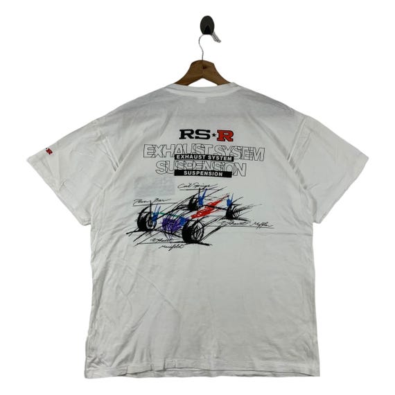 Vintage RS-R exhaust system racing tee