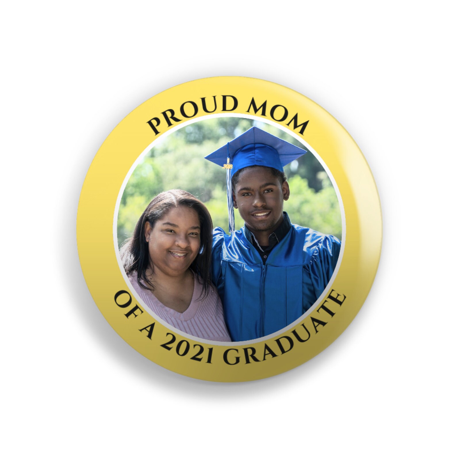 Custom Photo Graduation Button Pins or Keepsake 2021 Etsy