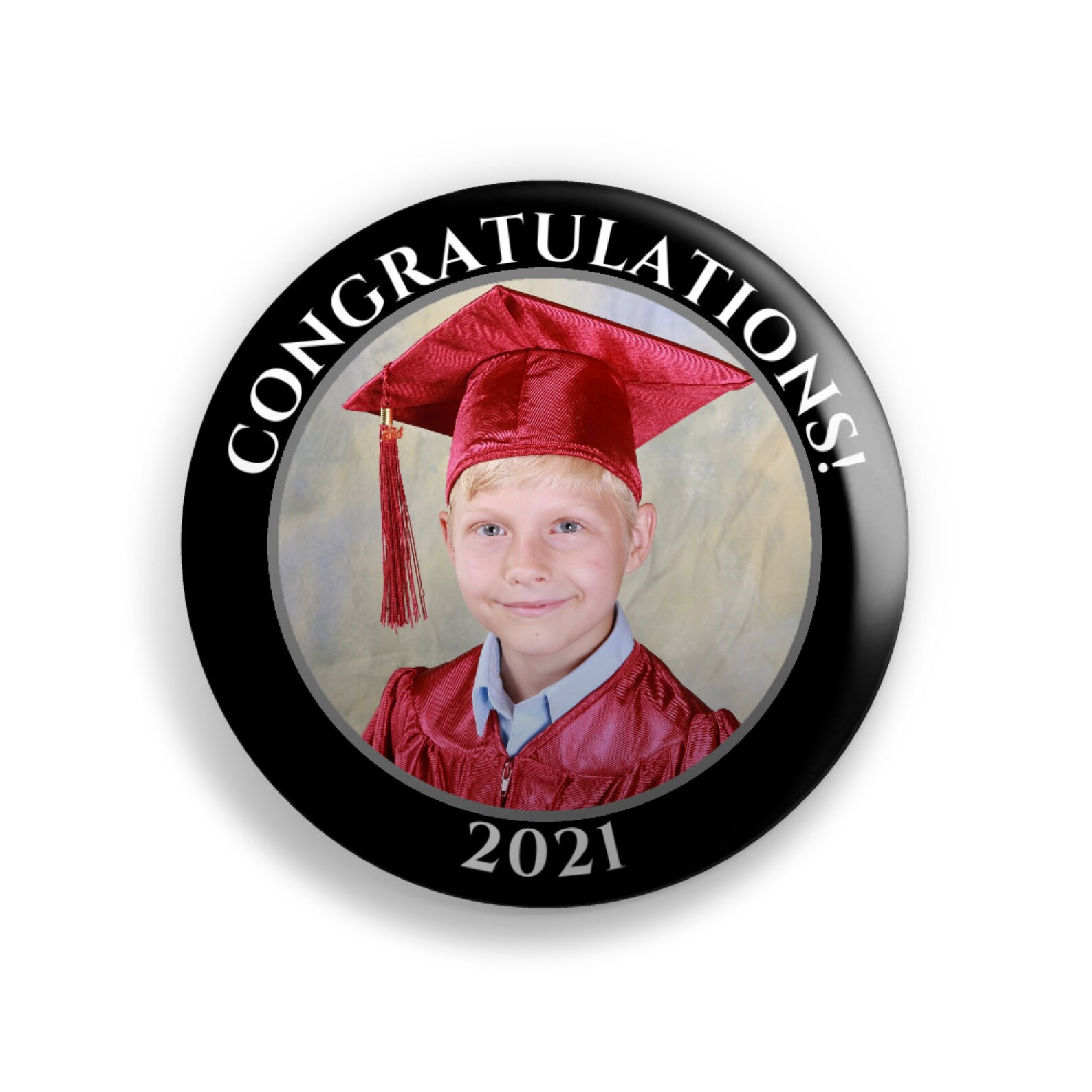 Custom Photo Graduation Button Pins or Keepsake 2021 Etsy
