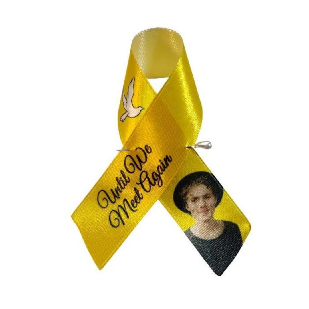 Personalized Memorial Ribbon: Custom Funeral Remembrance Keepsake - Etsy