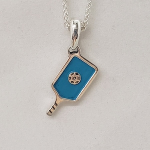 Small Pickleball Paddle Pendant