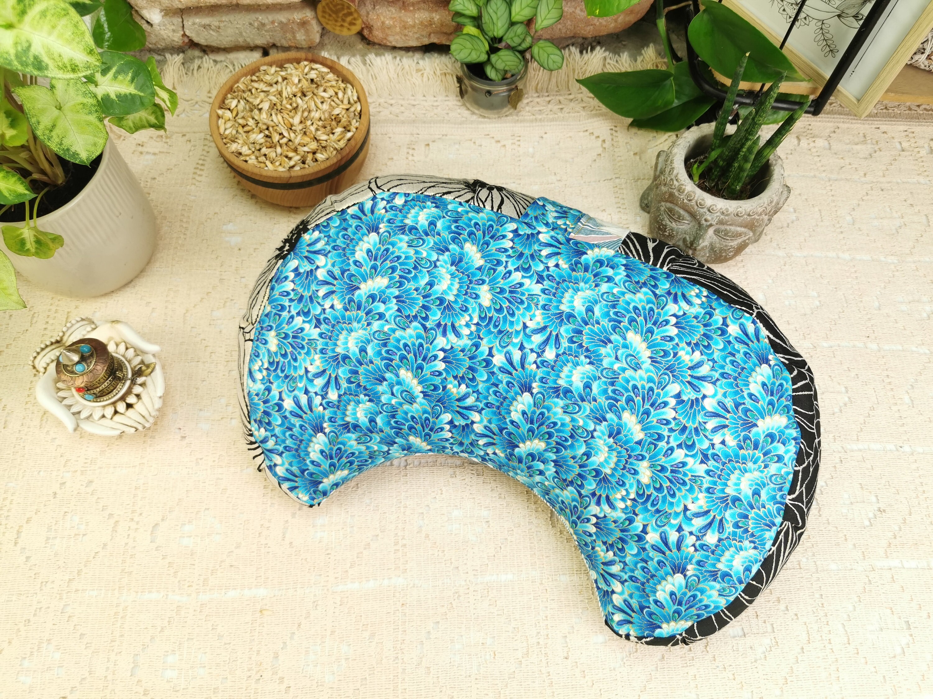 Coussin Demi Lune/ Coton