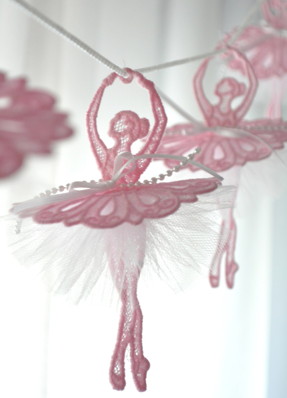 Flower garland dancing ballerina garland tutu garland Etsy