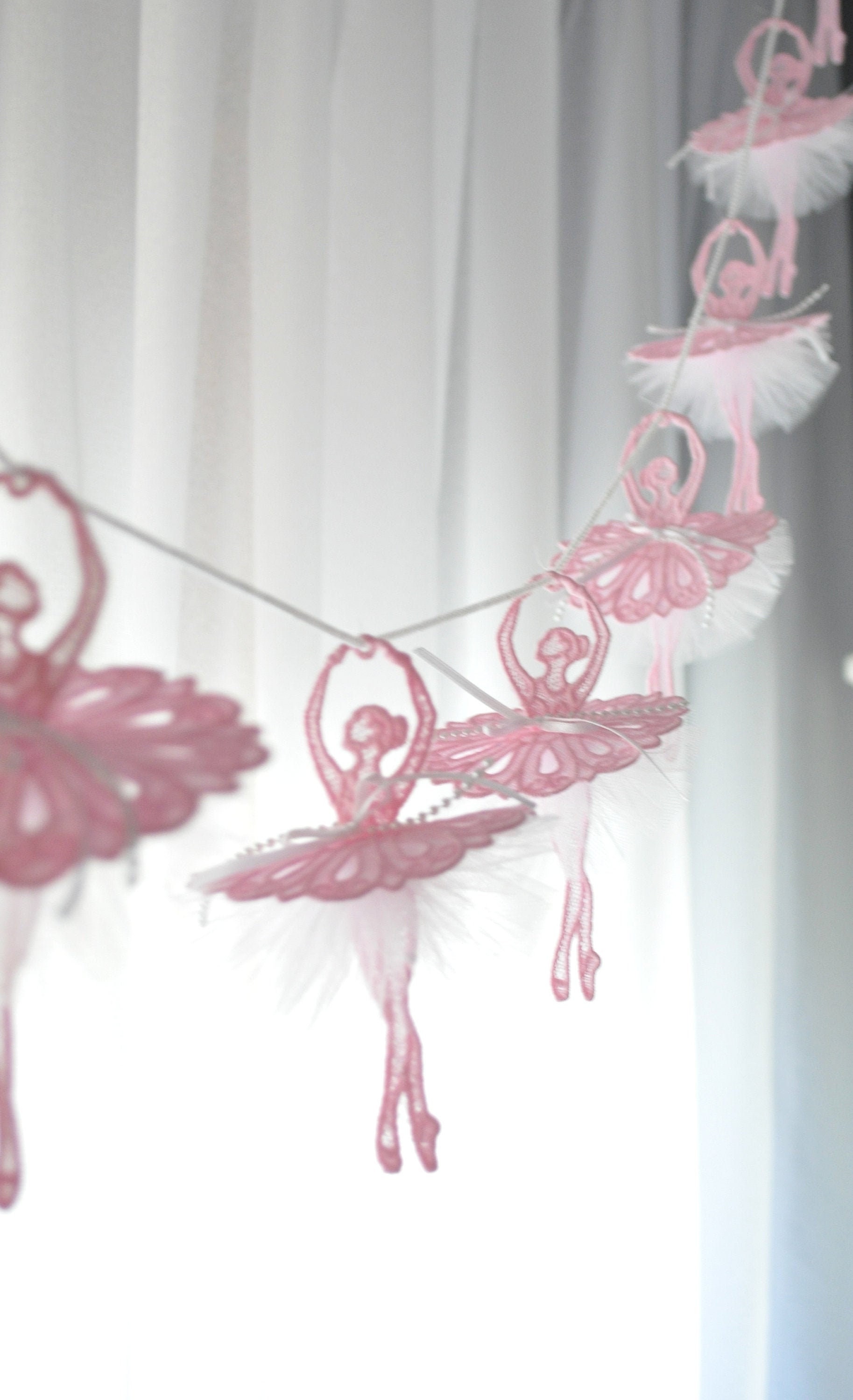 Flower garland dancing ballerina garland tutu garland Etsy