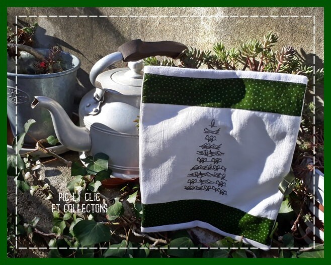 Protège-Cahier en Tissu/Tissus Recyclés/Drap Métis/Motifs Oiseaux /Écologique/Original/Cadeau/Zéro D