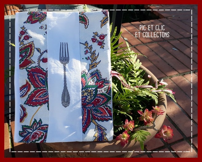 Protège-Cahier en Tissu/Tissus Recyclés/Drap Métis/Indienne /Écologique/Original/Cadeau/Zéro Déchet/