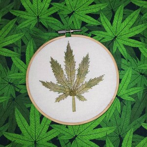 Hanging Dishtowels - The Weed Patch