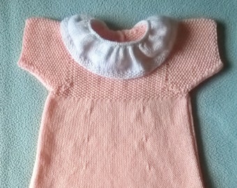 Robe Bebe Tricot Etsy