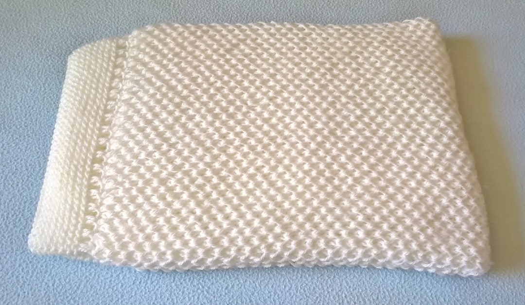 Couverture Bebe Tricot Fait Main