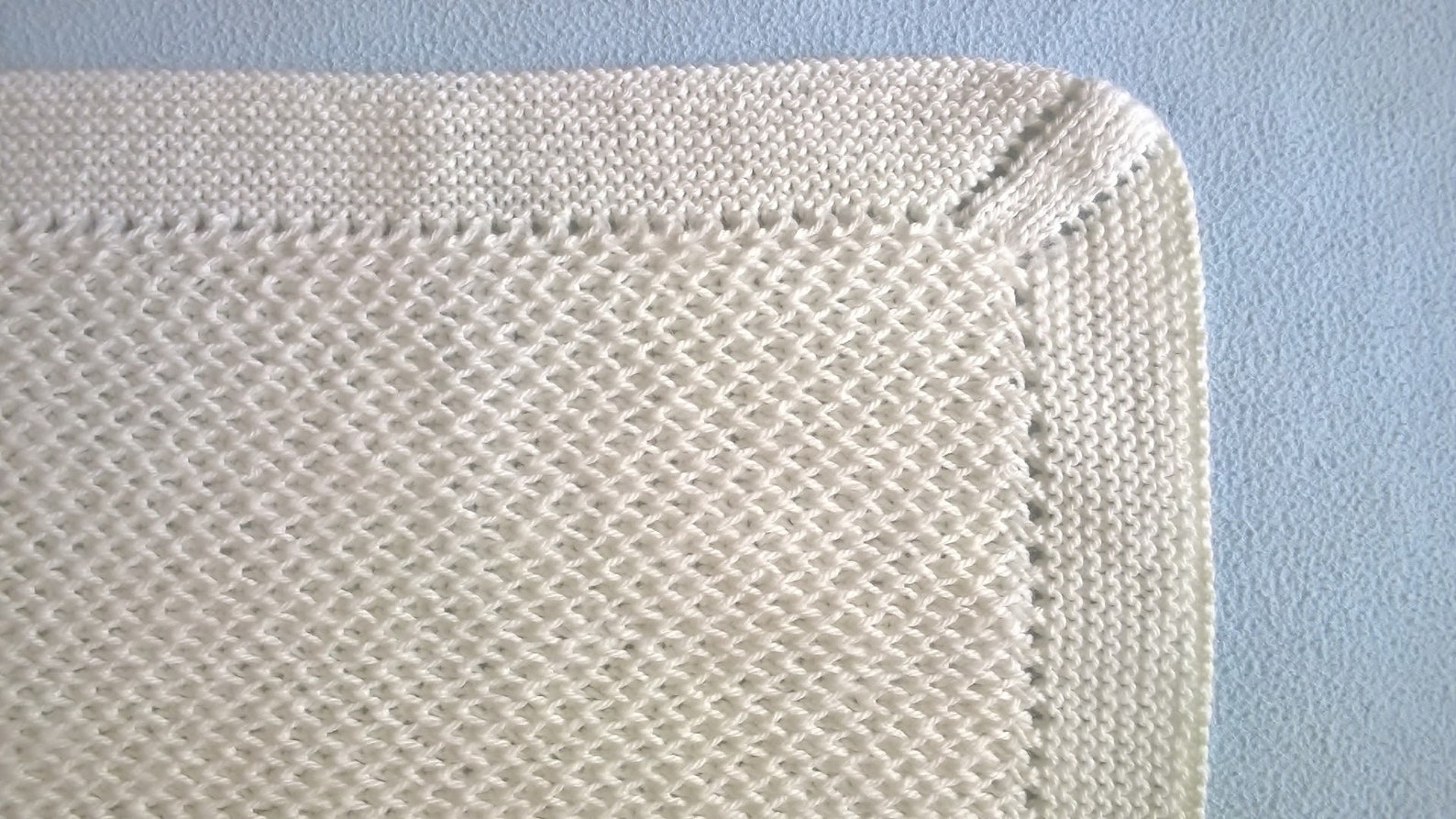 Couverture Bebe Tricot Fait Main