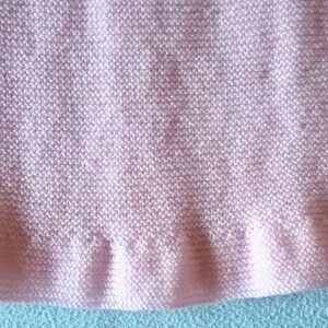 Robe rose pâle pour bébé de 12 mois image 6