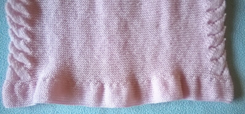 Robe rose pâle pour bébé de 12 mois image 6