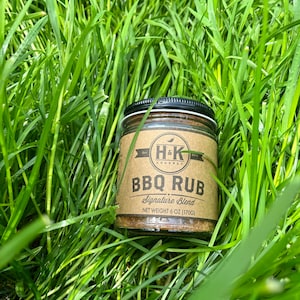 H&KグルメシグネチャーブレンドBBQラブ | グルメスパイスブレンド | 6オンス（ガラス瓶入り） | ビーガン | グルテンフリー