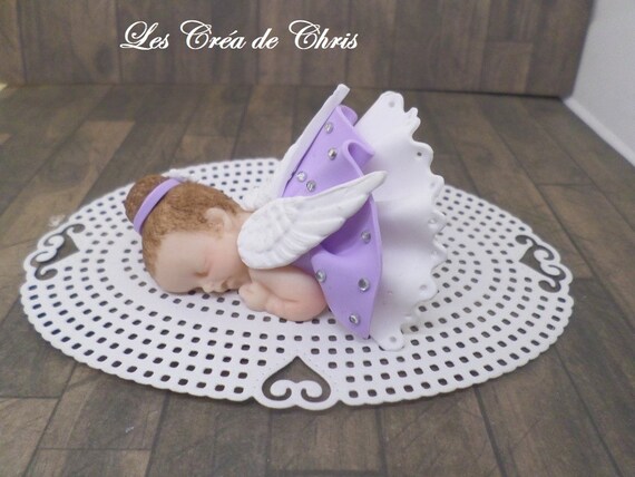 Bebe Fimo Fille Ange Au Choix Etsy France