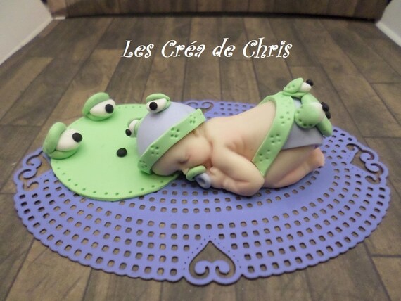 Bebe Fimo Garcon Grenouille Au Choix Etsy