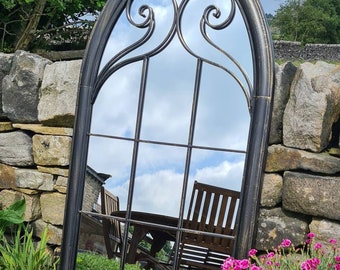 Large Arch mirror Garden mirror indoor and outdoor mirror