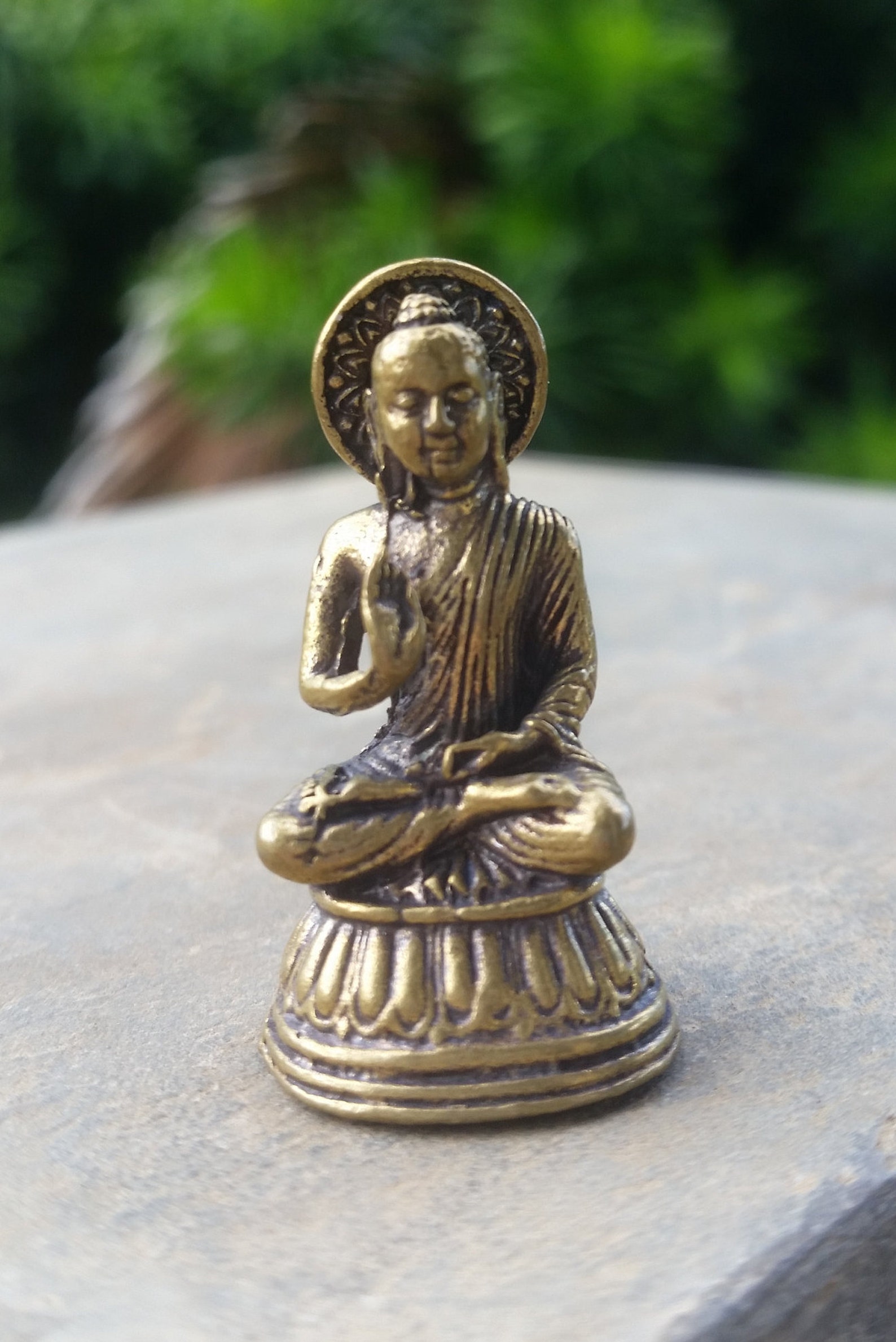 Buddha Statue Miniature Buddha Statue Tiny Buddhist Statue Etsy