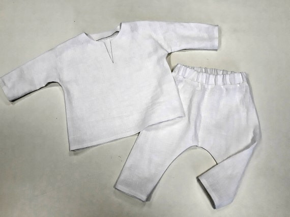 linen baby clothing