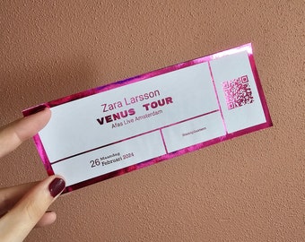 Zara Larsson - concert collectors ticket - Venus Tour