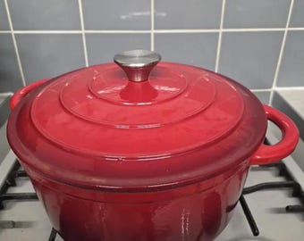 High Quality 5 Litres Cast Iron Dutch Oven Pots Casserole Dish