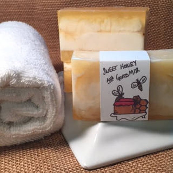 Country Moose Sweet Honey & Goatsmilk Soap
