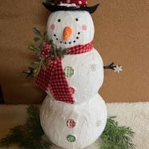 冬の友達雪だるま